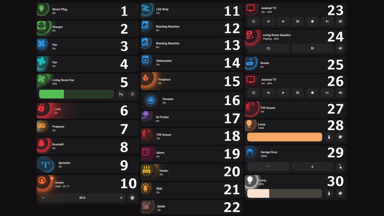 Animated Washing Machine Card